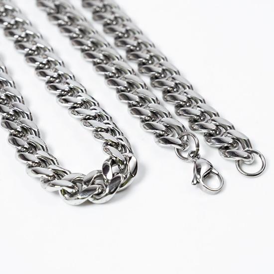 Jbans Classic Soft Round 10 Surgical Steel Chain Necklace (C2001-An640_Sv)