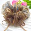 Korean Style High-end Rose Flower Scrunchie Fashionable Floral Hair Accessory Rose Flower Hair Tie Set  Rose Hair Scrunchie