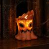 Decorative Indoor Halloween Light Pumpkin/Hand/Stump Night Light, Spooky LED Vivid Texture Ornament Atmosphere Lamp for Outdoor Party Tabletop