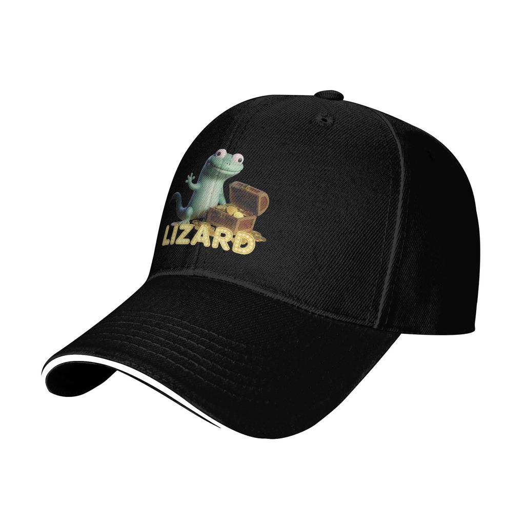 Tom Eidechse Meme Goldener Schatz Baseballkappen Lässige Sandwich-Kappe Unisex-Stil Verstellbare Sonnenkappe Reise Geschenk