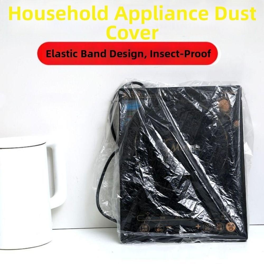 10Pcs Transparent Disposable Dust Covers Thickened Protective Plastic Cover Household Storage