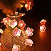 Deco Decorative Lights Light Fixture LED String Cherry Lighting Strings Flower String Lights