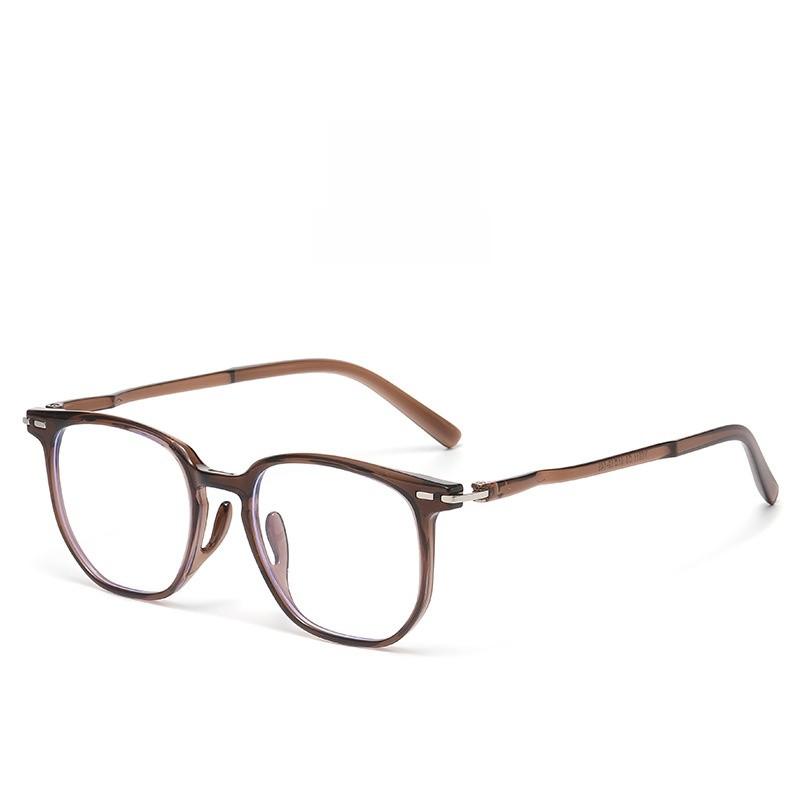 Tr90 Minimalist Eyeglasses Frame For Women And Men Blue Light Protection Stylish Reading Glasses