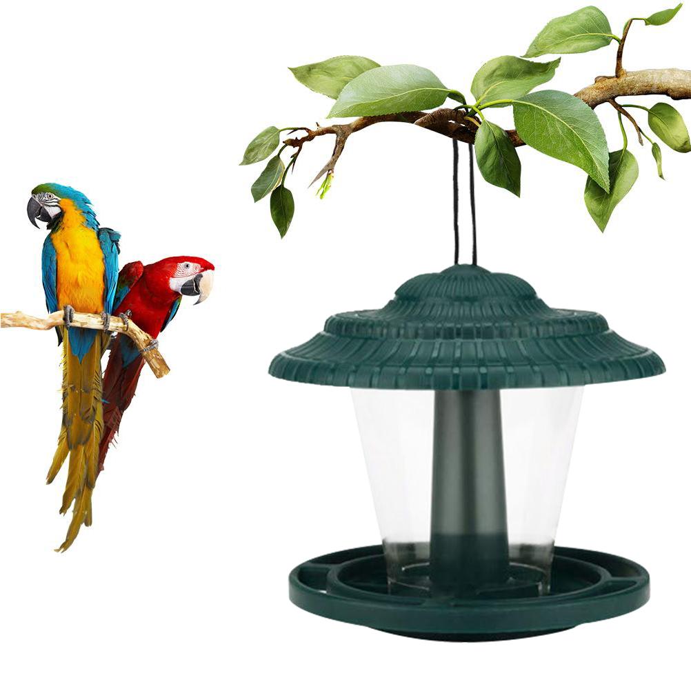 Automatic Garden Feeding Device Wild Bird Feeder Waterproof Hanging Feeder