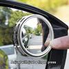 Rear View Mirror, Small Circular Mirror, Reverse 360 Degree Wide-angle View, Blind Spot Auxiliary Mirror, Waterproof Mirror