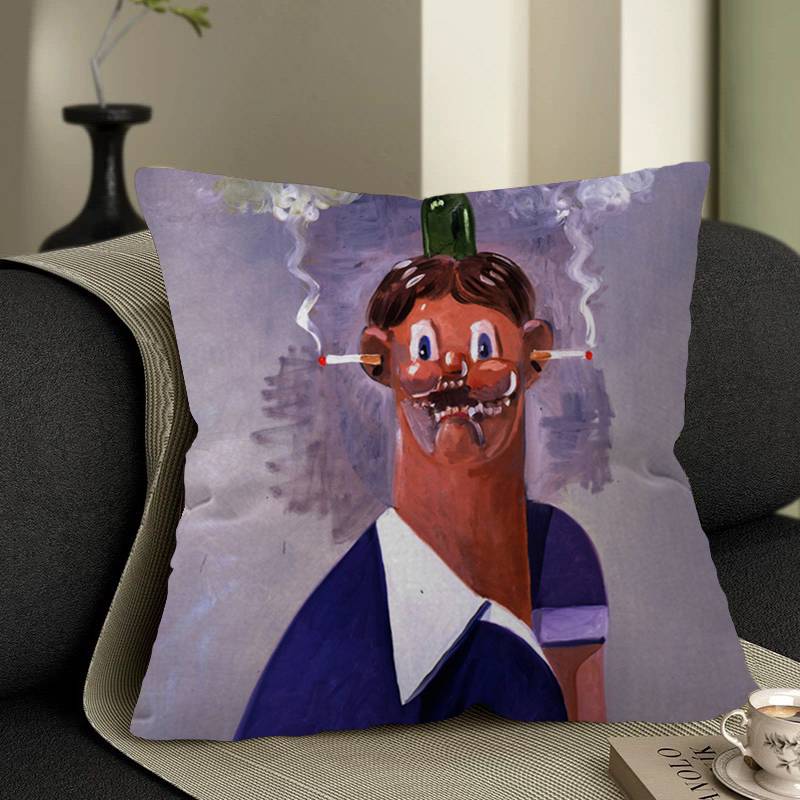 George Condo Art Pillowcases Home Bedding Decorative Pillow Cover Wedding Super Soft Pillow Case