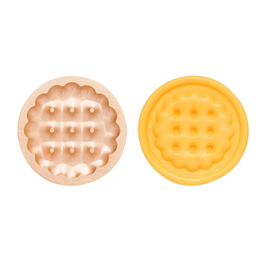 3D Fire Lacquer Seals 15-25mm Embossed Wax Grain Seal Head Retro Brass Multipurpose DIY Craft Decorative Tool for Greeting Card