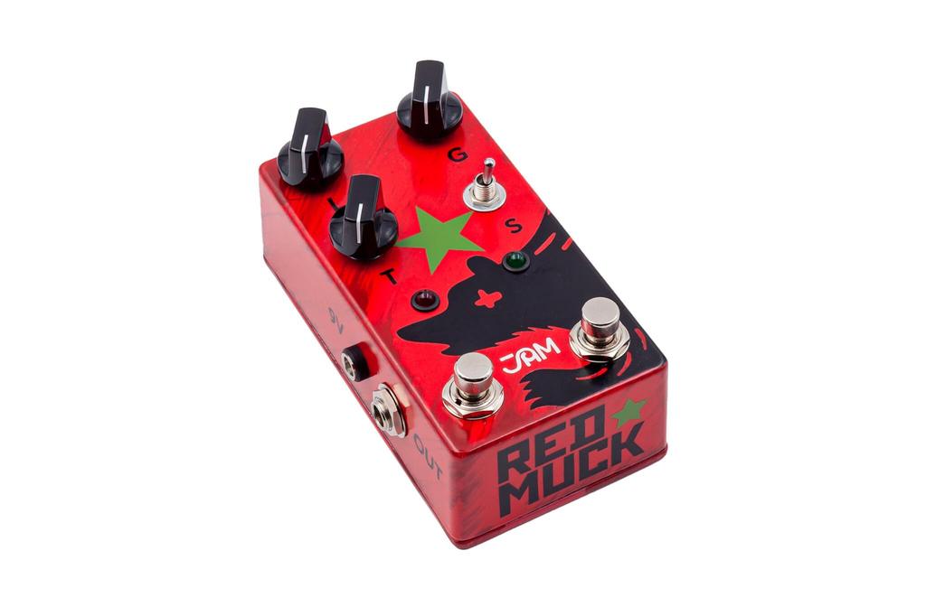 JAM Pedals Red Muck Fuzz Distortion Pedale Effetto Chitarra MK.2