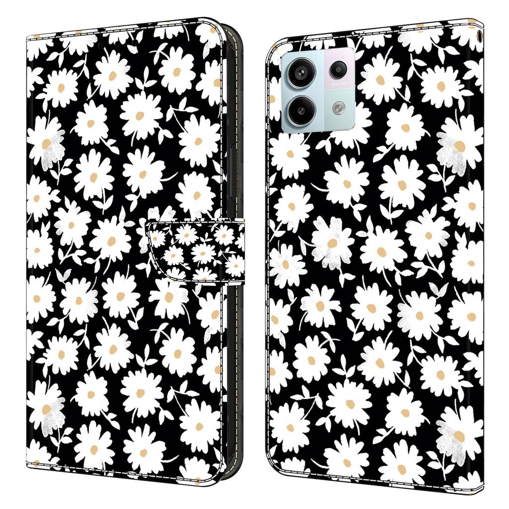 For Xiaomi Redmi Note 13 Pro 5G/Poco X6 5G Case 3D Pattern Flip Wallet PU Leather Phone Cover