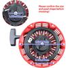 GX160 Pull Start Compatible with Honda GX120 GX200 5.5HP 6.5HP Engine 28400-Z4M-306ZB 27400-Z1T-702 Recoil Starter Assembly Curved Steel Rod Pawls