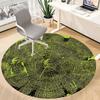 1pc Tree Rings Growth Office Round Area Rug, Indoor Mat Suitable ForOffice, Under Office Chairs Bedroom Living Room Home Decor, Room Decot029