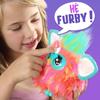 Furby corail, 15 accessoires, peluche interactive pour filles et garçons, animatronique activé par la voix, à partir de 6 ans