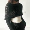 Women's High-Grade Knitted Meilun Shawl with Double Sleeves for Autumn and Winter