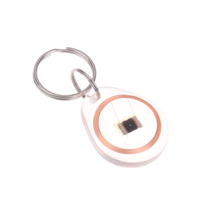 Cuid Keychain Token Rewritable Smart Keys Nfc Tag Copy Fobs 13.56Mhz Access Control Writable Card Cuid Changeable Wet Inlay