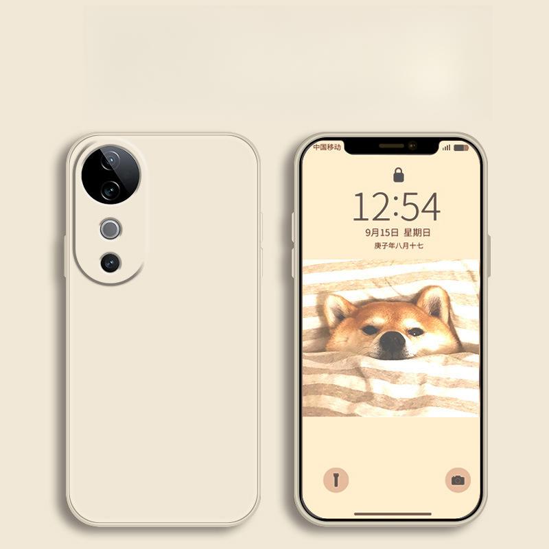 Applicable To Vivoz6 Mobile Phone Case Z5x Liquid Z5i Silicone Z3x Protective Case Z3i Soft Case Z1 Full Cover Anti-fall