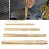 Drift Punch Set Knurled 1/4inch 3/8inch 1/2inch 5/8inch 3/4inch Brass Drift Punch Tool for Automotiv