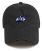 Wig W Round Star Washed Ball Cap - Charcoal