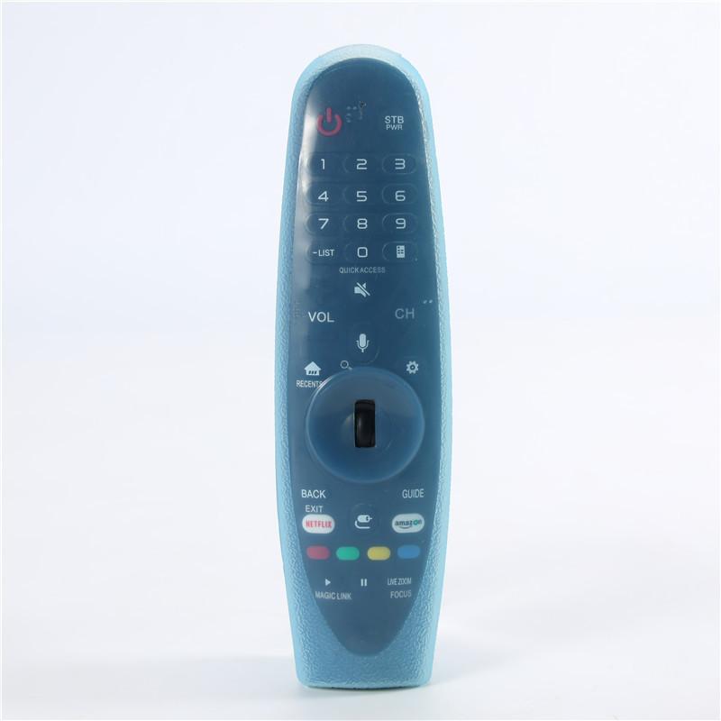

For MR-600 650 TV Remote Control Silicone Protective Cover Transparent Jelly Color Thickened Anti-drop Tv Remote Cover