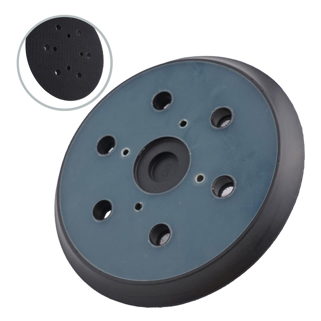 6 Inch 6 Hole Sanding Pad Backing Pad Hook&Loop Backing Pad For Orbit Sander  Grinding Sanding Disc Polisher Sander Accessory
