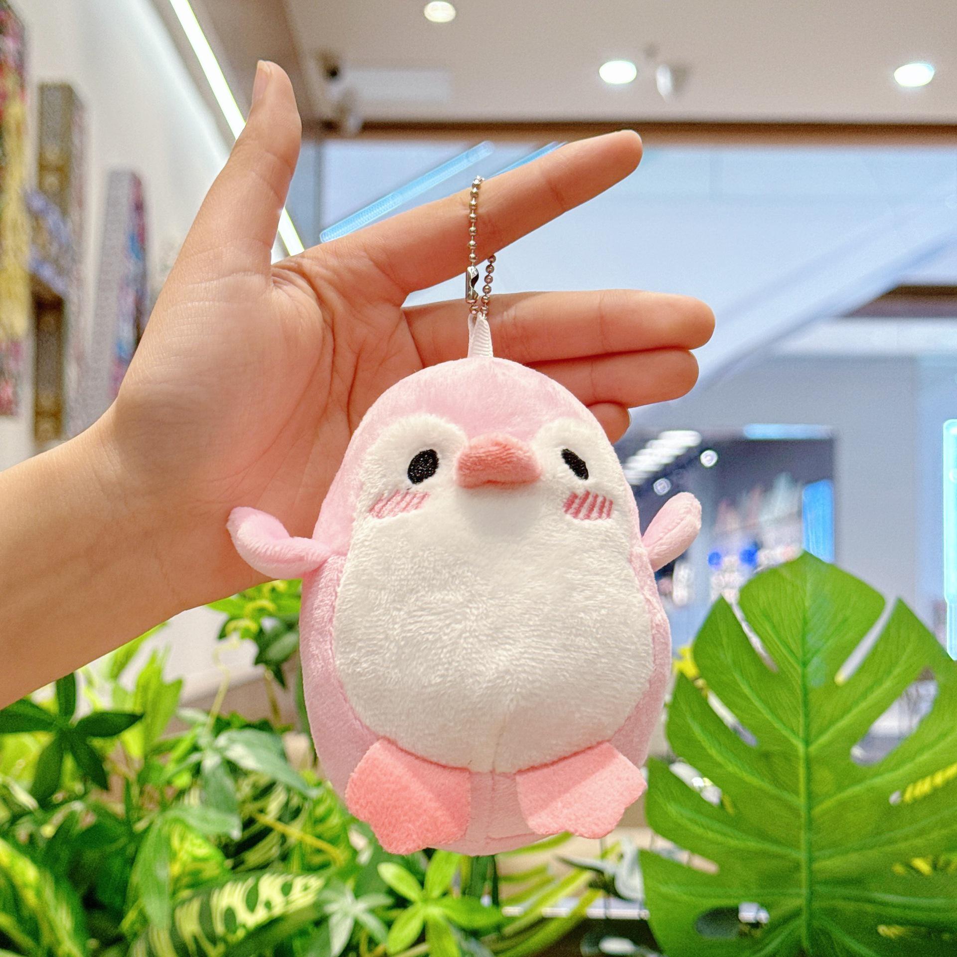 

Популярная большая плюшевая игрушка-кукла пингвин и брелок в подарок Height 12cm