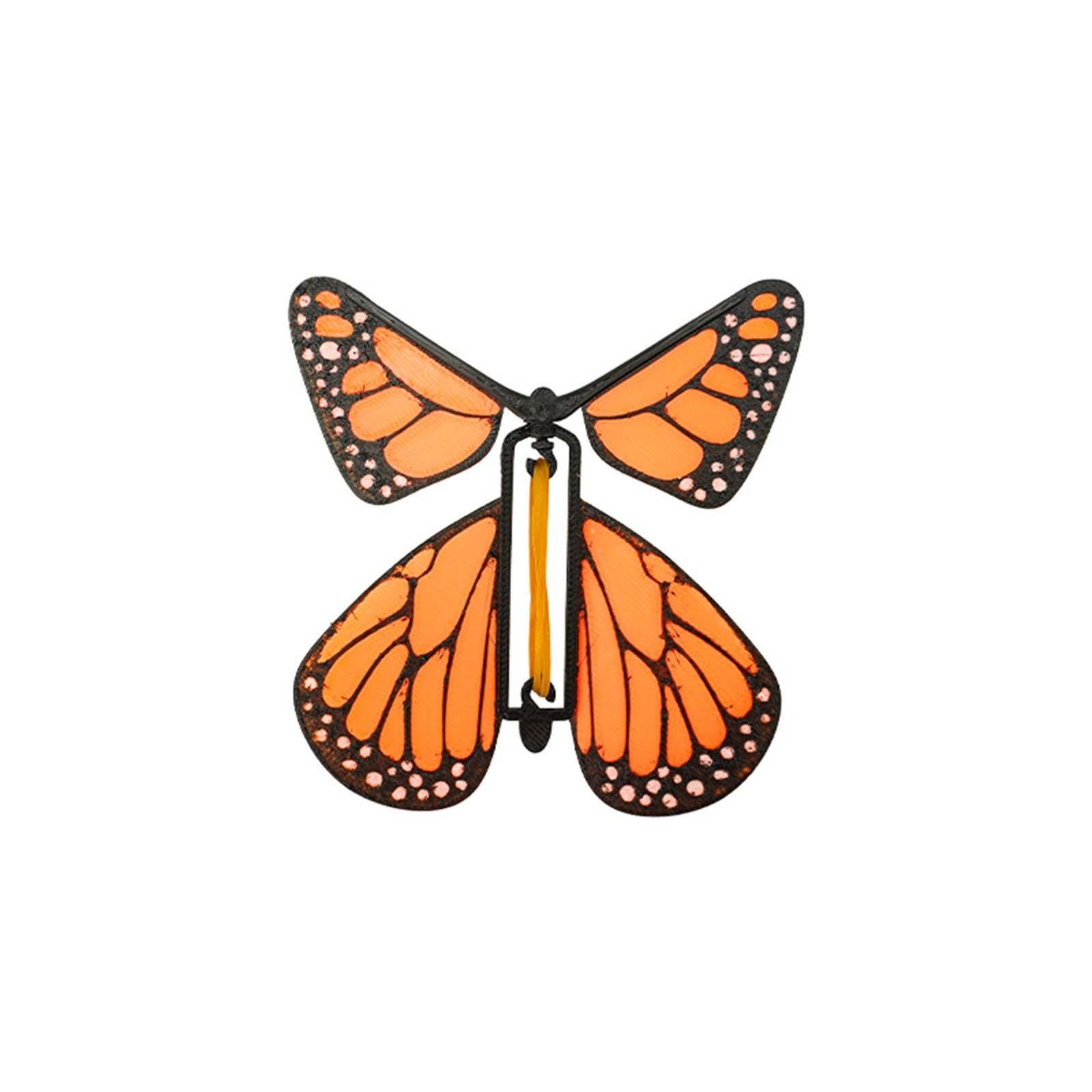 

Бабочка креативный подарок на день рождения открытка заводная летающая бабочка забавная игрушка One Size