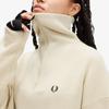 Fred Perry [womens] Half Zip Knit   Oatmeal Afpf2438134 691