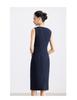 Women's 2025 Sleeveless Slim Fit Mid-Length Professional Dress