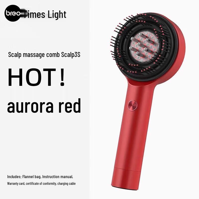 Breo Scalp 3S Red Light Scalp Massager