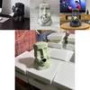 Unikátní soška Moai Krabička na kapesníky Kreativní dekorativní držák do jídelny a obývacího pokoje