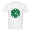 Wrigley Field Game Clock Slimming Tshirt Retro Minimalist Ecofriendly Printing Tee