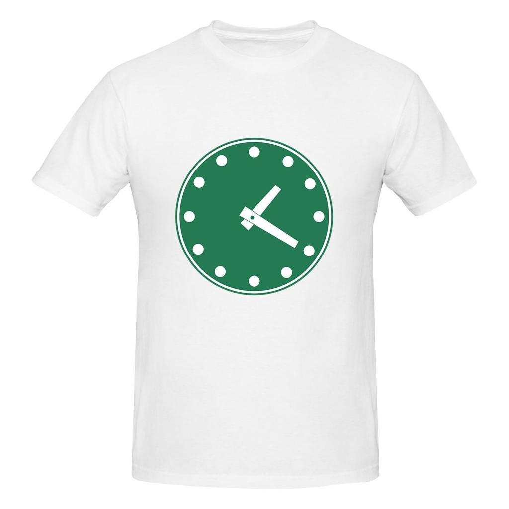 Wrigley Field Game Clock Slimming Tshirt Retro Minimalist Ecofriendly Printing Tee