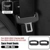 Front Rear Car Seat Belt Buckle Clip Protector Silicone Seat Belt Cover Interior Accessories For BMW 5 Series G60 X1 X2 U10 U11