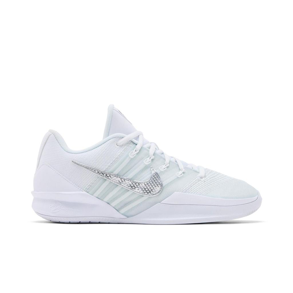 Nike Womens Sabrina 3 'Ice Cold' (women's sizes) White / Metallic Silver / Mint Foam Basketball Shoes HF2881 101