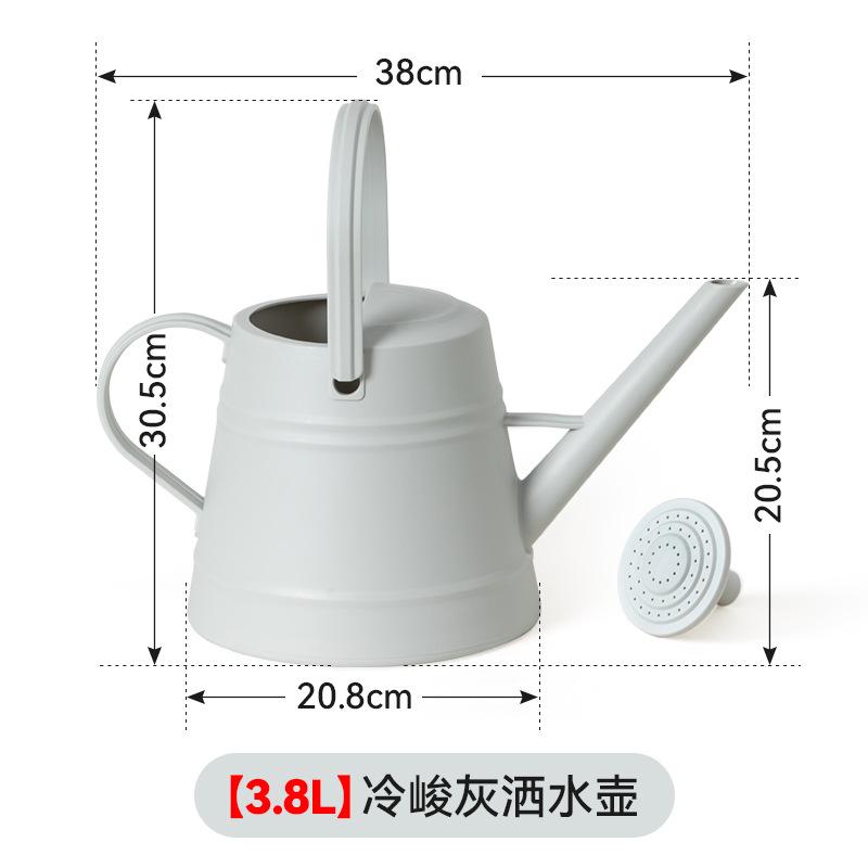Nouveau Bidon d'Arrosage Épais Grande Capacité Bec Long Plastique pour Maison Jardin Pulvérisateur à Fleurs