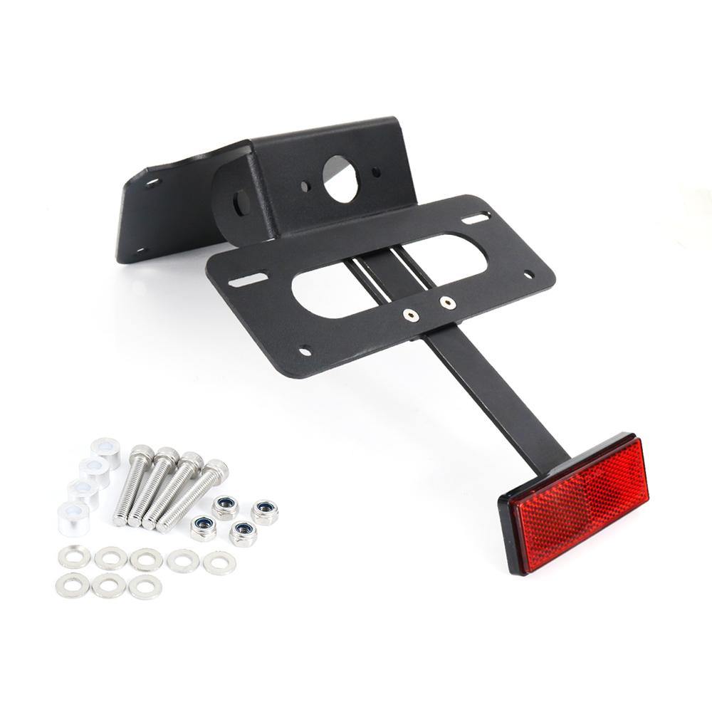 Fit For Honda Grom MSX125 2013 2014 2015 Motorcycle Rear Tail Tidy License Plate Fender Eliminator Kit Aluminum Black