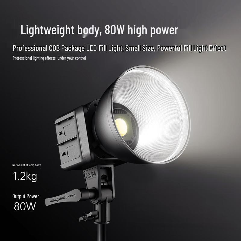 GVM SD80 Series Portable LED Video Light