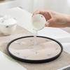 LISM Panda Orchid Ceramic Travel Tea Set