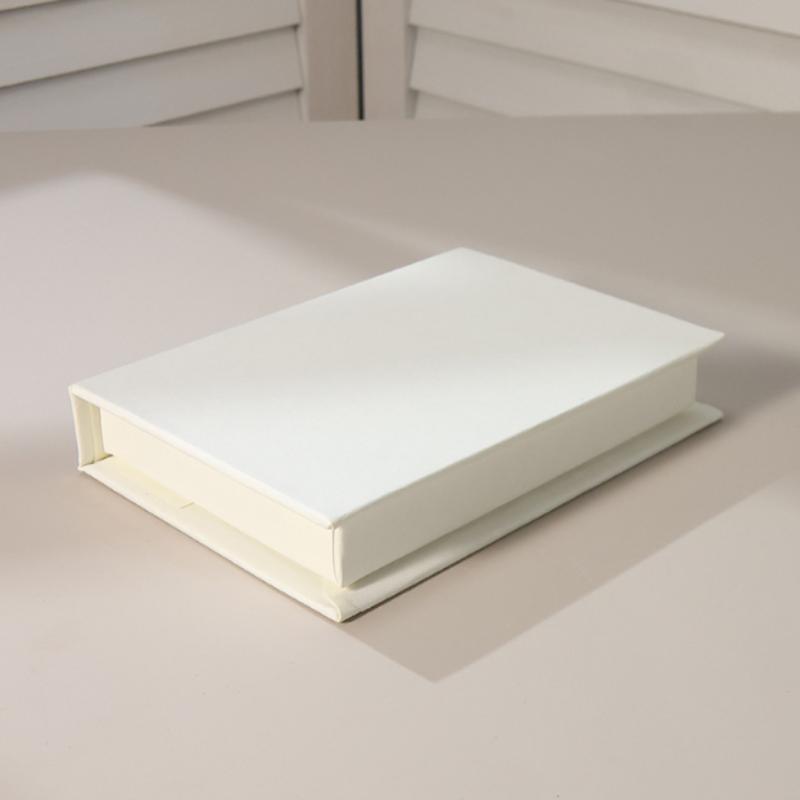 Flip Book Jewelry Box Portable Magnetic Display Box Sturdy Packaging For Travel Business Storage