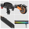 Skladací elektrický skúter pre deti iscooter K6 150W LED osvetlenie BT nosnosť