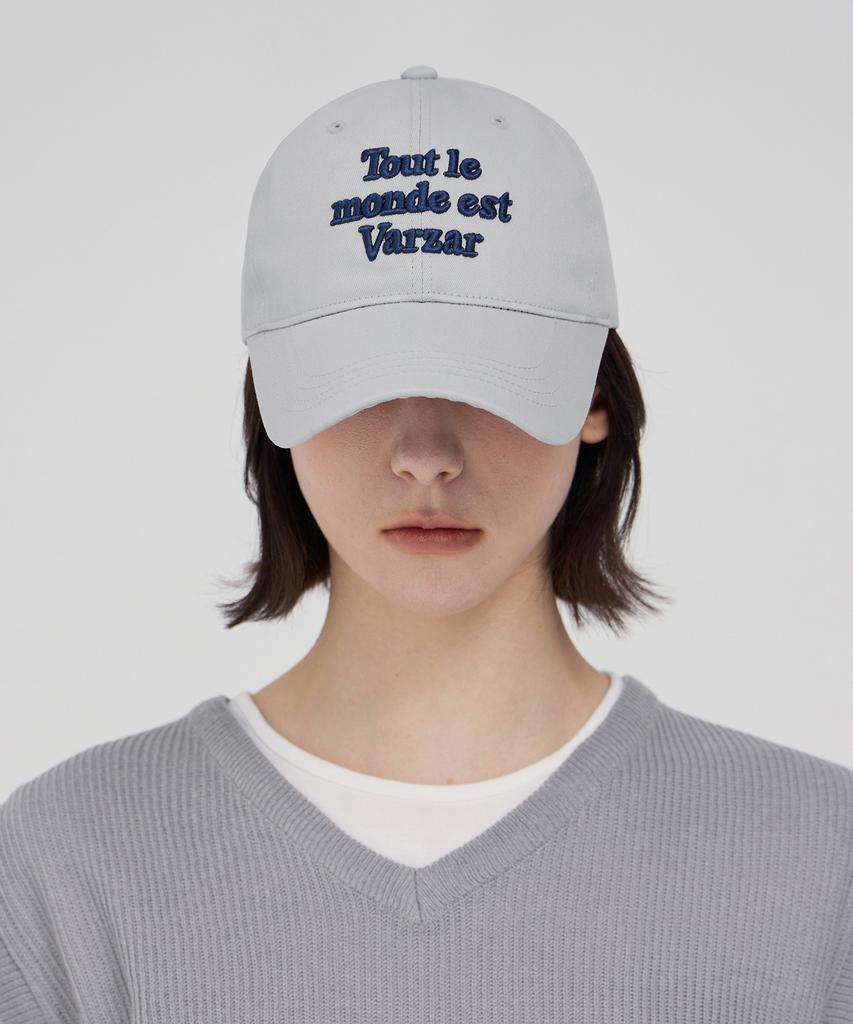Bajal Tmv Lettering Ball Cap [Twill Grey]