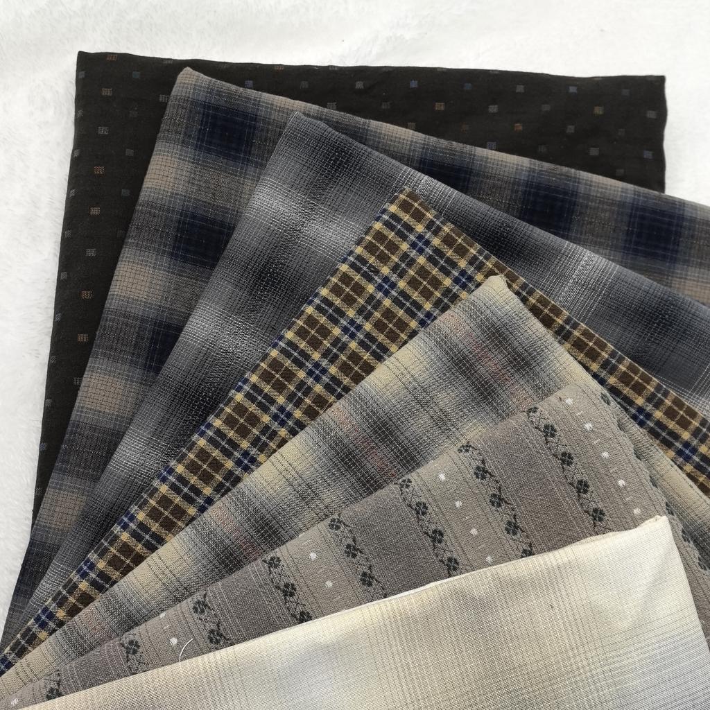 Special Offer DIY Japan Little Cloth Group Yarn-dyed Fabric,for Sewing Handmade Patchwork Quilting , Stripe Dot Tissu Sewing