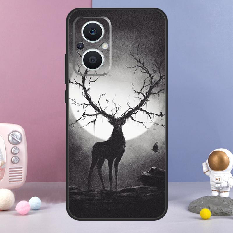 Deer Funda For OPPO Reno 14 F 11F 12F 13F 10 11 12 13 Pro 7 8 Lite OPPO Find X8 X6 X5 X9 Pro Case