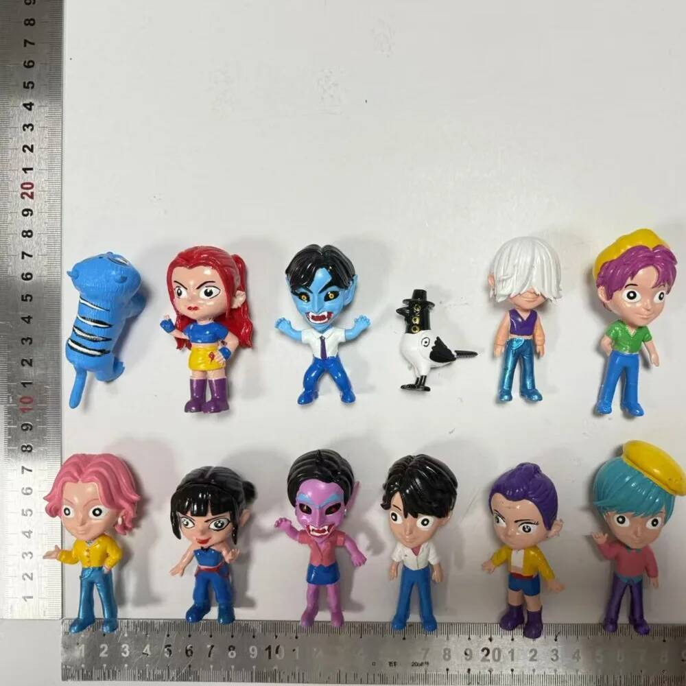 Kpop Demon Hunters Figure Toy Derpys Tiger Huntrix Rumi Zoey Mira Sussy Figure K Pop Demon Hunters Goods Merch Figurine Ornament