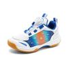 2025 Kids' Badminton Shoes for Boys & Girls – Competition Ready, Rotating Buckle, Double Mesh, Breathable Design