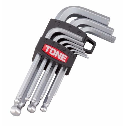 

Tone BS900 Ball Point L-Shaped Wrench Set, 9 Pieces