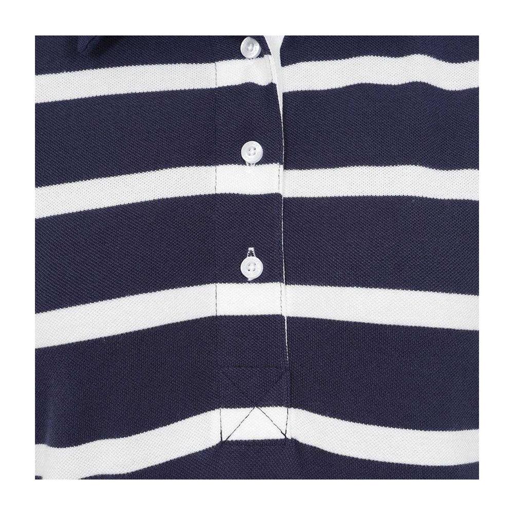 Lazy Jacks Womens/Ladies Striped Cotton Pique Polo Shirt