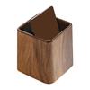 Desk Garbage Can Small Trash Can Waste Basket Retro Dustbin with Lid Space-Saving Wastebasket Container Recycling Bin for Room