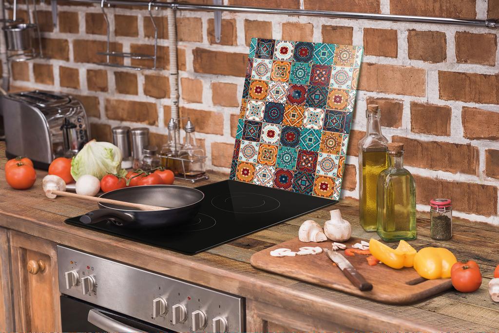 SZKLANA DESKA DO KROJENIA 45x52 MOZAIKA