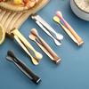 Multicolored Mini Sugar Tongs Small Ice Tongs, Mini Serving Tongs Ice Clip Small Kitchen Tongs for Tea Party Coffee Bar Utensils
