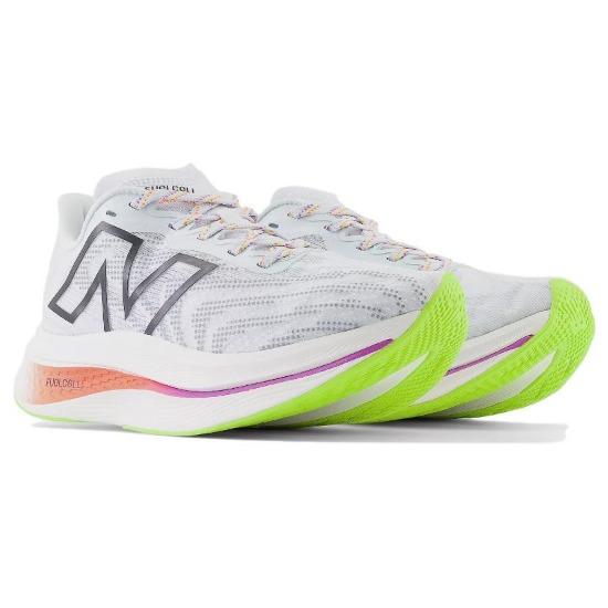 New Balance FuelCell SuperComp Trainer V2 Low Ice Blue Neon Dragonfly - MRCXLG3